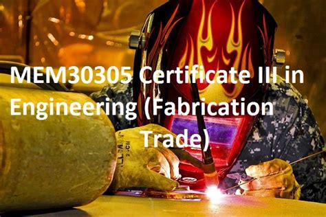 fabrication trade courses australia